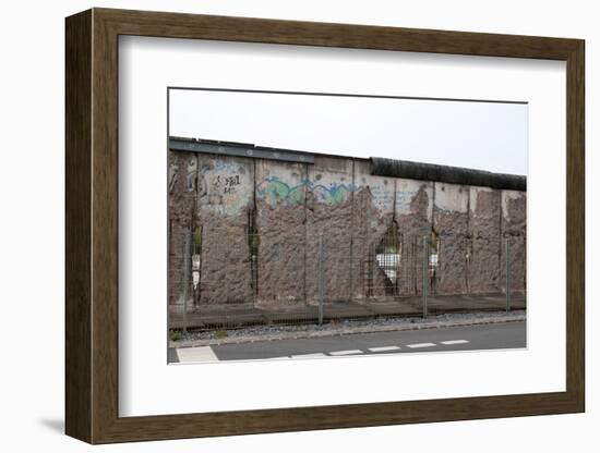 The Remains of Berlin Wall in Berlin-lexan-Framed Photographic Print