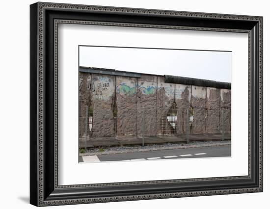 The Remains of Berlin Wall in Berlin-lexan-Framed Photographic Print