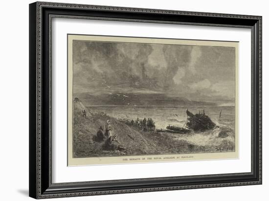 The Remains of the Royal Adelaide at Portland-null-Framed Giclee Print