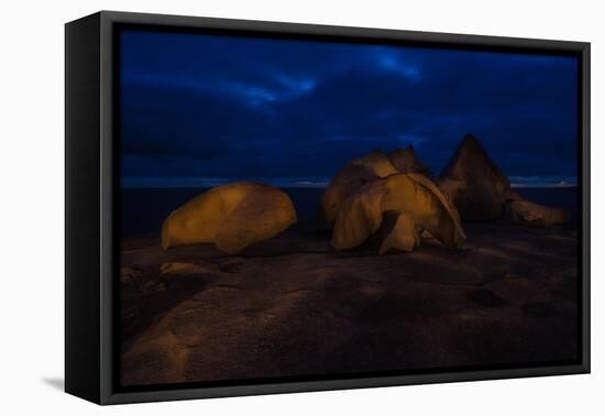 The Remarkables, Cape du Couedic, Flinders Chase National Park, Kangaroo Island, South Australia-Mark A Johnson-Framed Premier Image Canvas