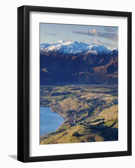 The Remarkables Ski Field Towards Arrowtown, Queenstown, Central Otago, South Island, New Zealand-Doug Pearson-Framed Photographic Print