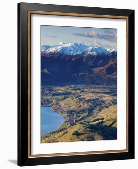 The Remarkables Ski Field Towards Arrowtown, Queenstown, Central Otago, South Island, New Zealand-Doug Pearson-Framed Photographic Print