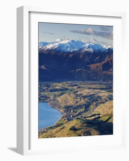 The Remarkables Ski Field Towards Arrowtown, Queenstown, Central Otago, South Island, New Zealand-Doug Pearson-Framed Photographic Print