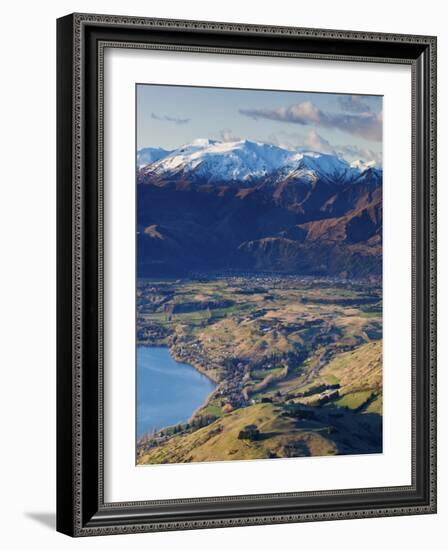 The Remarkables Ski Field Towards Arrowtown, Queenstown, Central Otago, South Island, New Zealand-Doug Pearson-Framed Photographic Print