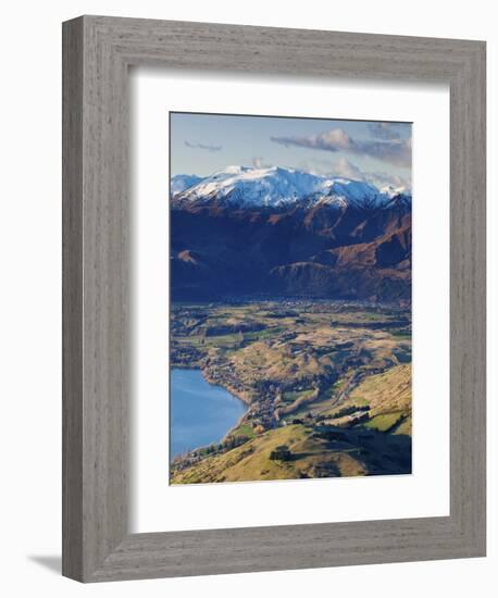 The Remarkables Ski Field Towards Arrowtown, Queenstown, Central Otago, South Island, New Zealand-Doug Pearson-Framed Photographic Print