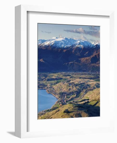 The Remarkables Ski Field Towards Arrowtown, Queenstown, Central Otago, South Island, New Zealand-Doug Pearson-Framed Photographic Print