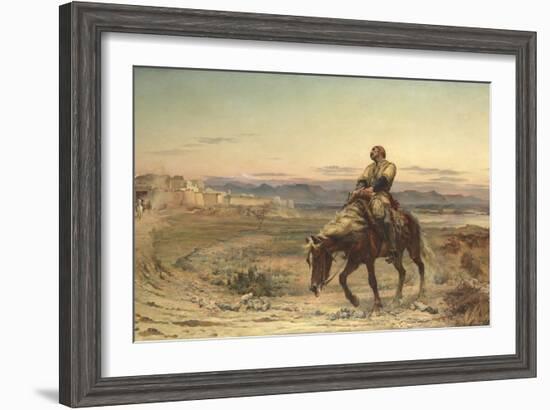 The Remnants of an Army-Elizabeth Butler-Framed Giclee Print