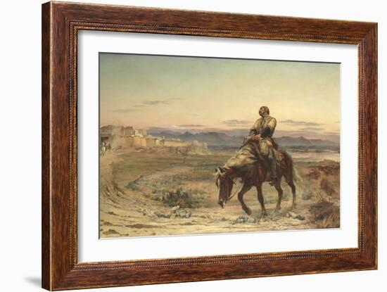 The Remnants of an Army-Elizabeth Butler-Framed Giclee Print