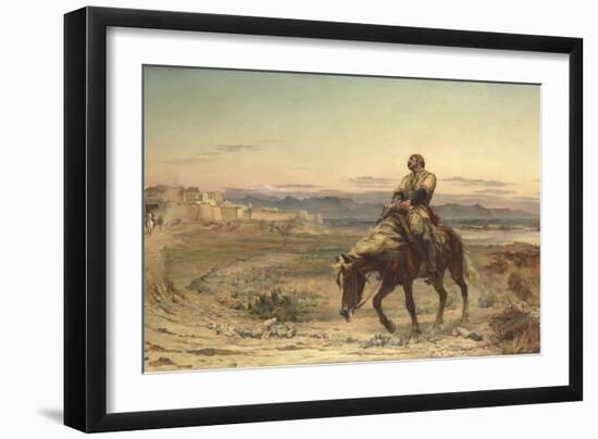 The Remnants of an Army-Elizabeth Butler-Framed Giclee Print