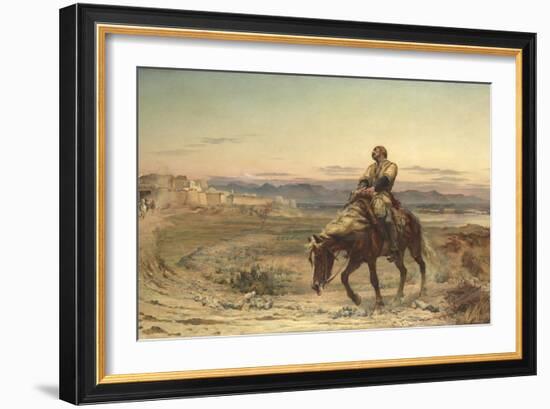 The Remnants of an Army-Elizabeth Butler-Framed Giclee Print