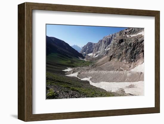 The remote and spectacular Fann Mountains, part of the western Pamir-Alay, Tajikistan, Central Asia-David Pickford-Framed Photographic Print