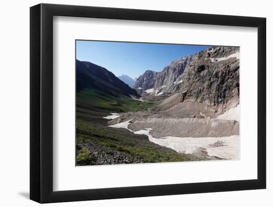 The remote and spectacular Fann Mountains, part of the western Pamir-Alay, Tajikistan, Central Asia-David Pickford-Framed Photographic Print