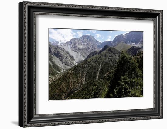 The remote and spectacular Fann Mountains, part of the western Pamir-Alay, Tajikistan, Central Asia-David Pickford-Framed Photographic Print