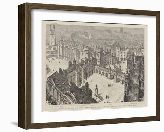 The Removal of the Blue Coat School-Henry William Brewer-Framed Giclee Print