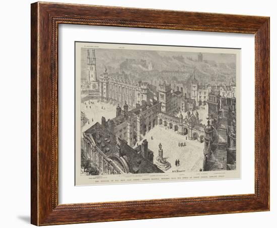 The Removal of the Blue Coat School-Henry William Brewer-Framed Giclee Print