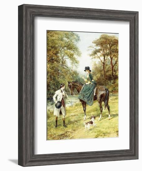 The Rendez-Vous-Heywood Hardy-Framed Giclee Print