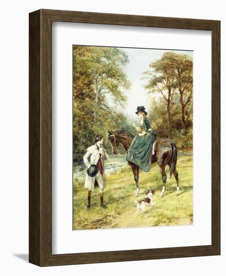The Rendez-Vous-Heywood Hardy-Framed Giclee Print