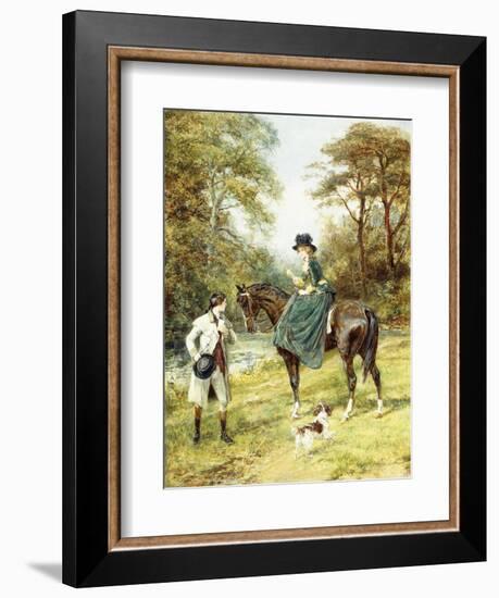 The Rendez-Vous-Heywood Hardy-Framed Giclee Print