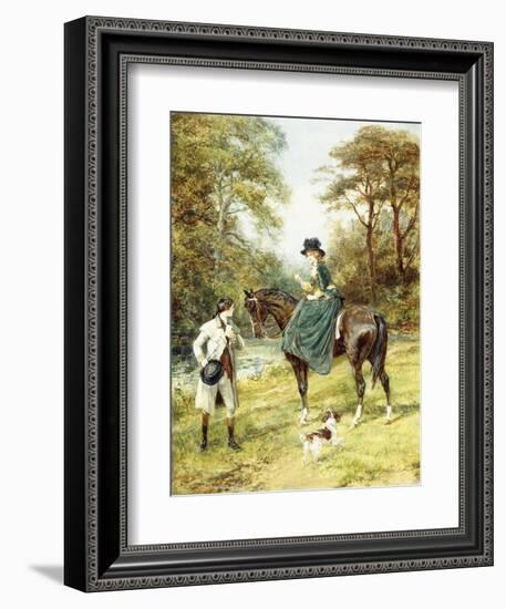 The Rendez-Vous-Heywood Hardy-Framed Giclee Print