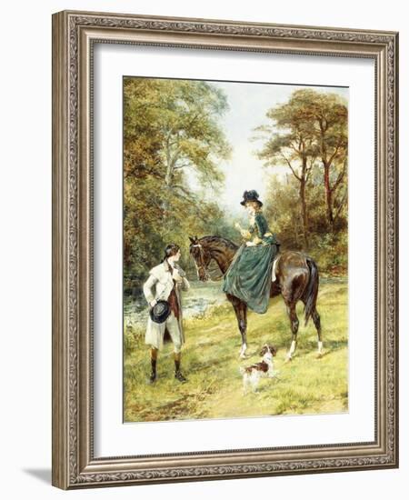 The Rendez-Vous-Heywood Hardy-Framed Giclee Print