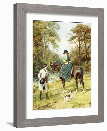 The Rendez-Vous-Heywood Hardy-Framed Giclee Print