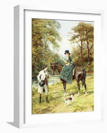 The Rendez-Vous-Heywood Hardy-Framed Giclee Print