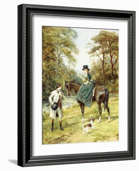 The Rendez-Vous-Heywood Hardy-Framed Giclee Print