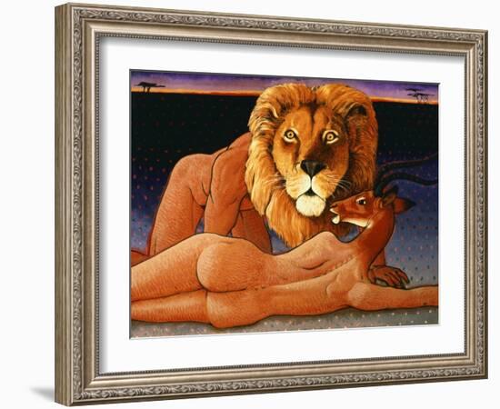 The Rendezvous-John Newcomb-Framed Giclee Print