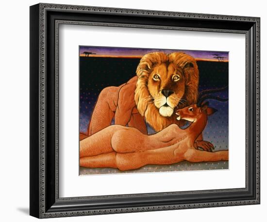 The Rendezvous-John Newcomb-Framed Giclee Print