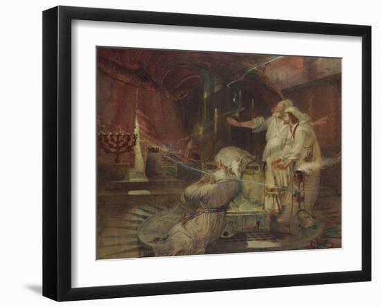 The Rending of the Veil-William Bell Scott-Framed Giclee Print