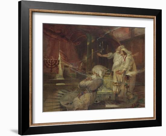 The Rending of the Veil-William Bell Scott-Framed Giclee Print