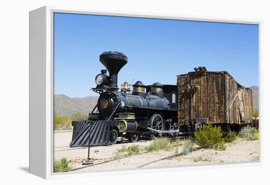 The Reno Locomotive, Old Tucson Studios, Tucson, Arizona, USA-Jamie & Judy Wild-Framed Premier Image Canvas