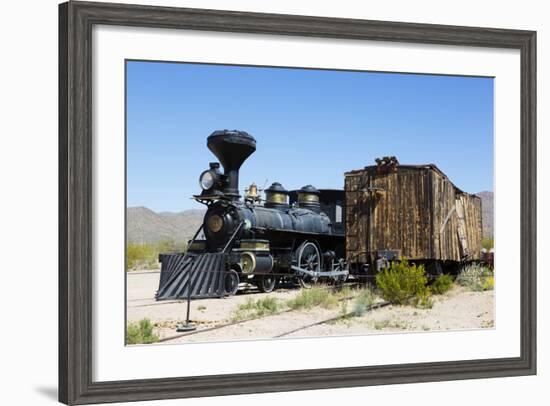 The Reno Locomotive, Old Tucson Studios, Tucson, Arizona, USA-Jamie & Judy Wild-Framed Photographic Print