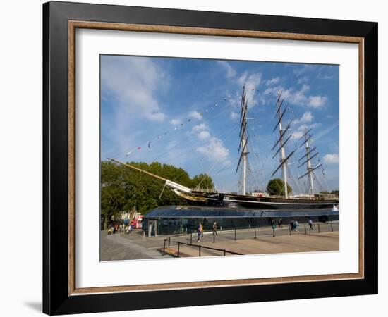 The Renovated Cutty Sark, Greenwich, London, England, United Kingdom-Charles Bowman-Framed Photographic Print