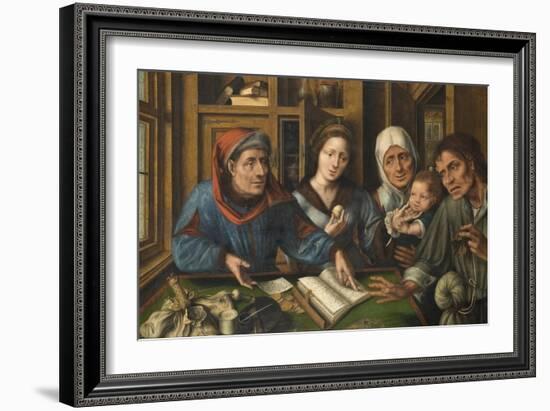 The Rent Receiver's Office, 1514-Jan Massys or Metsys-Framed Giclee Print