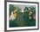 The Repast of the Lion, about 1907-Henri Rousseau-Framed Giclee Print