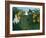 The Repast of the Lion-Henri Rousseau-Framed Art Print