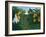 The Repast of the Lion-Henri Rousseau-Framed Art Print