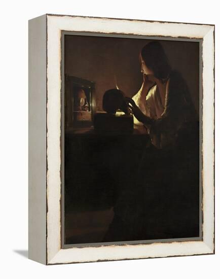 The Repentant Magdalen, 1635-40-Georges de la Tour-Framed Premier Image Canvas