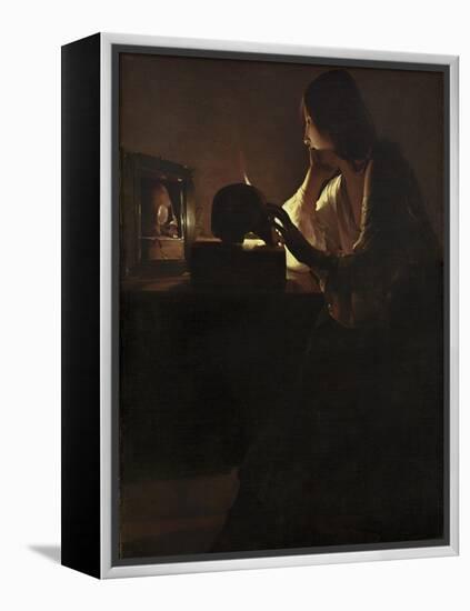 The Repentant Magdalen, 1635-40-Georges de la Tour-Framed Premier Image Canvas