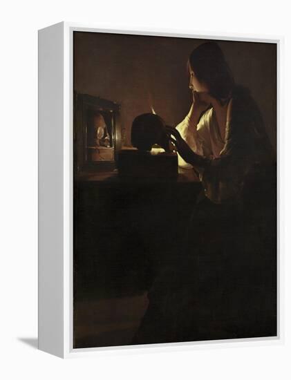 The Repentant Magdalen, 1635-40-Georges de la Tour-Framed Premier Image Canvas