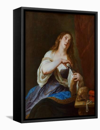 The Repentant Mary Magdalene-Caspar De Crayer-Framed Premier Image Canvas