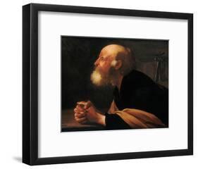 The Repentant Peter, 1616-Hendrick Jansz Terbrugghen-Framed Giclee Print