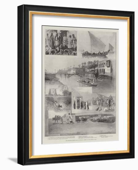 The Reported French Gain in Muscat, Scenes on the Persian Gulf-Henry Charles Seppings Wright-Framed Giclee Print
