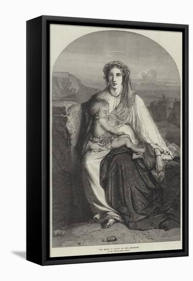 The Repose in Egypt-Hippolyte Delaroche-Framed Premier Image Canvas