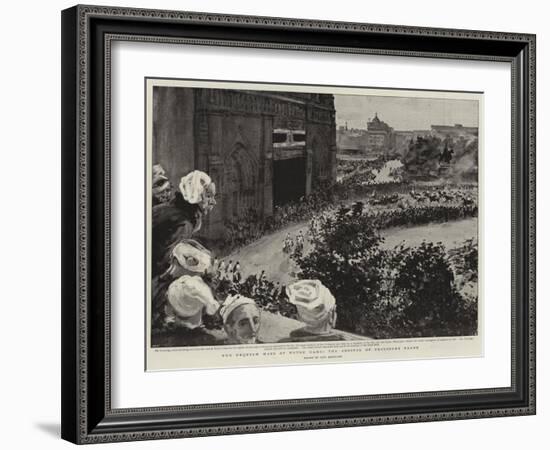 The Requiem Mass at Notre Dame, the Arrival of President Faure-Charles Paul Renouard-Framed Giclee Print