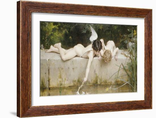 The Rescue, 1894-Emile Munier-Framed Giclee Print