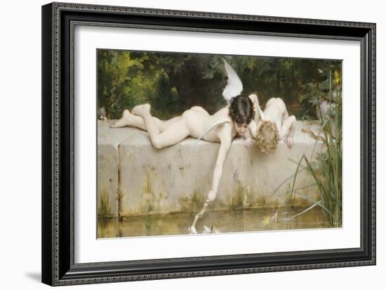 The Rescue, 1894-Emile Munier-Framed Giclee Print