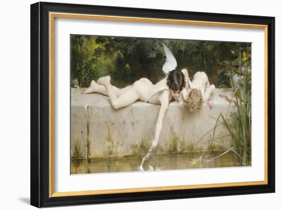 The Rescue, 1894-Emile Munier-Framed Giclee Print