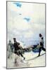 The Rescue of Captain Harding-Newell Convers Wyeth-Mounted Art Print